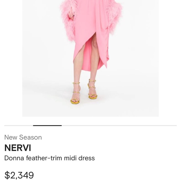 Nervi Donna Dress in Lilac - Picture 3 of 3